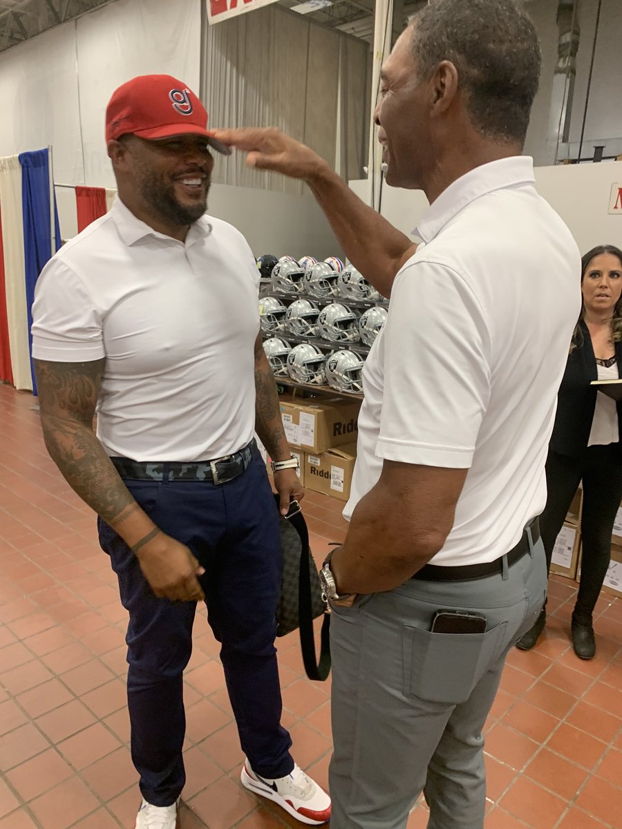 <a href="/andruwjones25/">Andruw Jones</a> had a blast in Chantilly yesterday with Marcus Allen