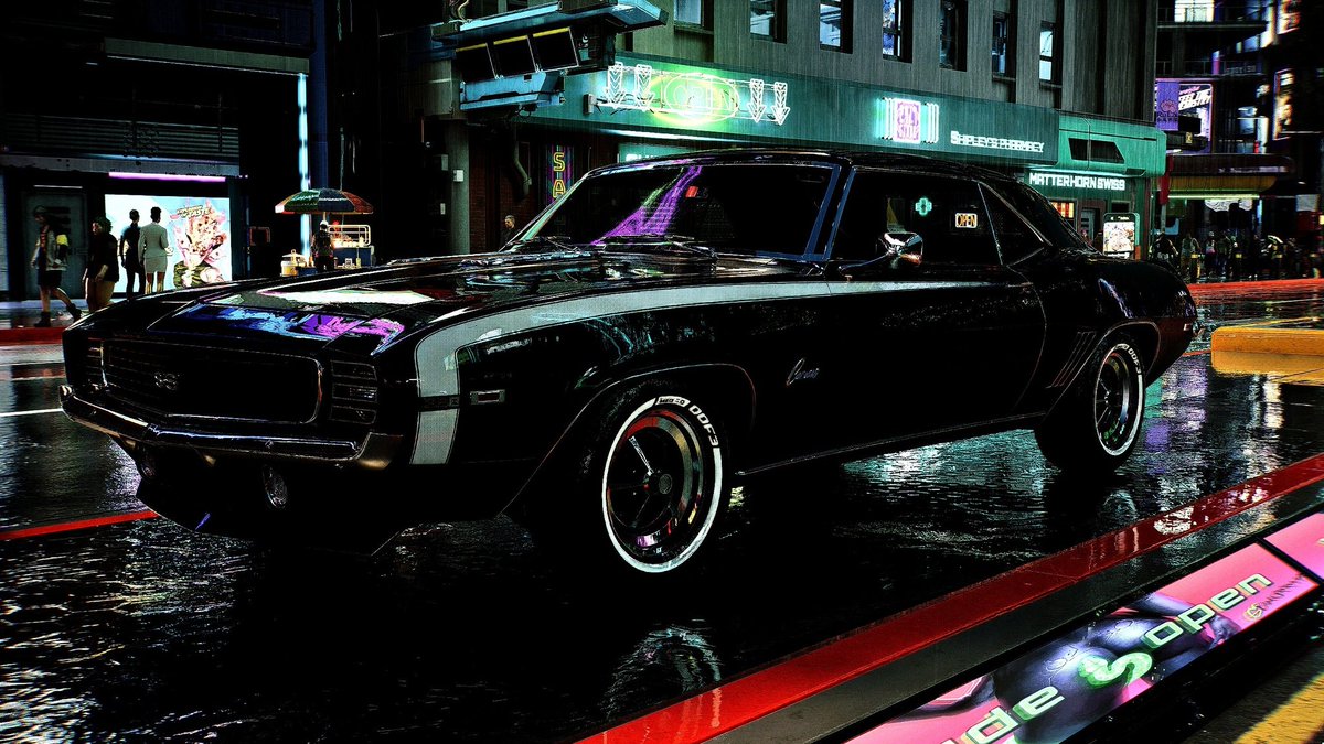 PonyTears11's tweet photo. Chevrolet Camaro SS 1969.
📸
Night/Day Shot.
#Cyberpunk2077 
#RTXON 
#DefinitiveVersion https://t.co/qbW4VrMOoI