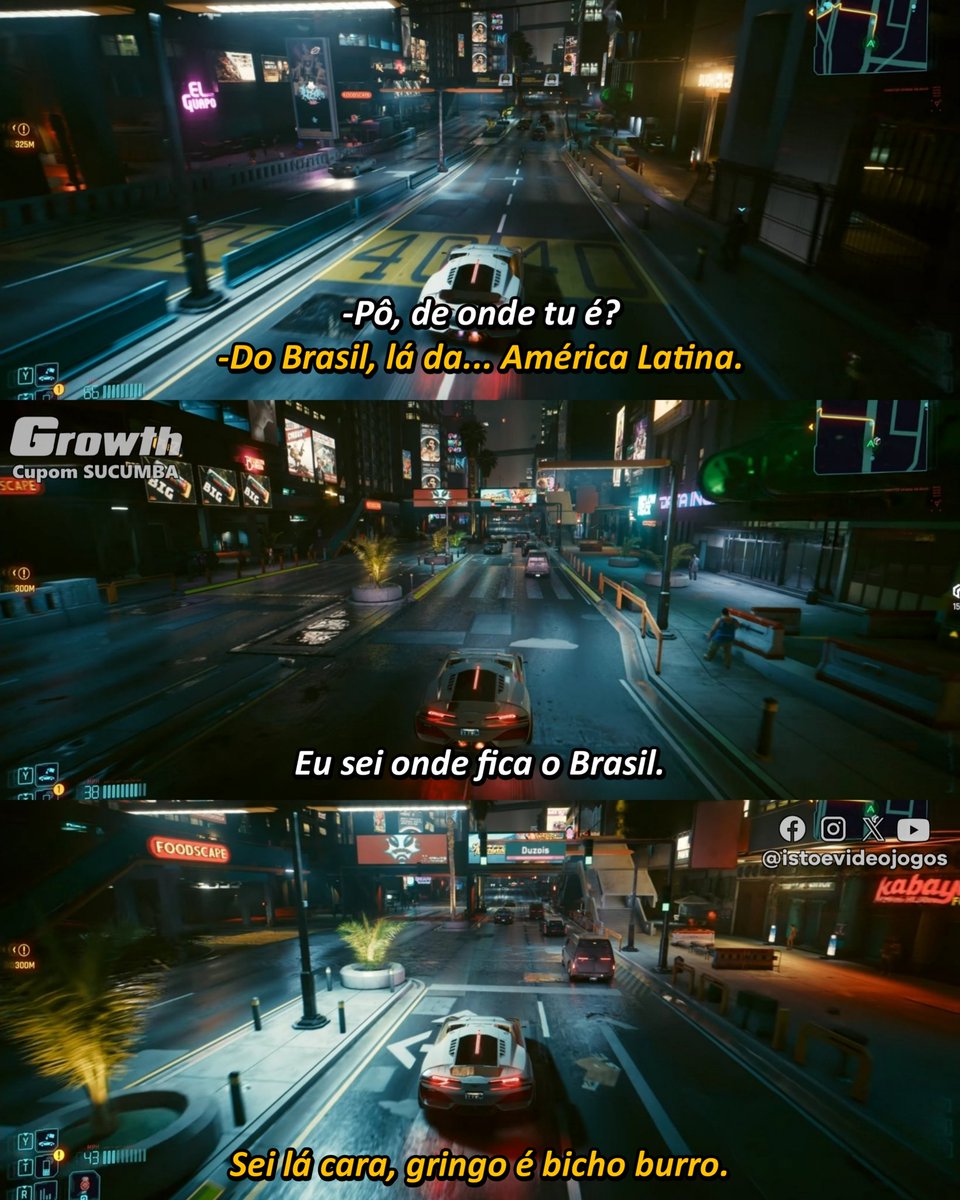 istoevideojogos's tweet photo. De graça KKKKKKKKKKKKKKKKKKKK
Cyberpunk 2077 (2020)
Siga: @istoevideojogos https://t.co/M3xkdZacSc