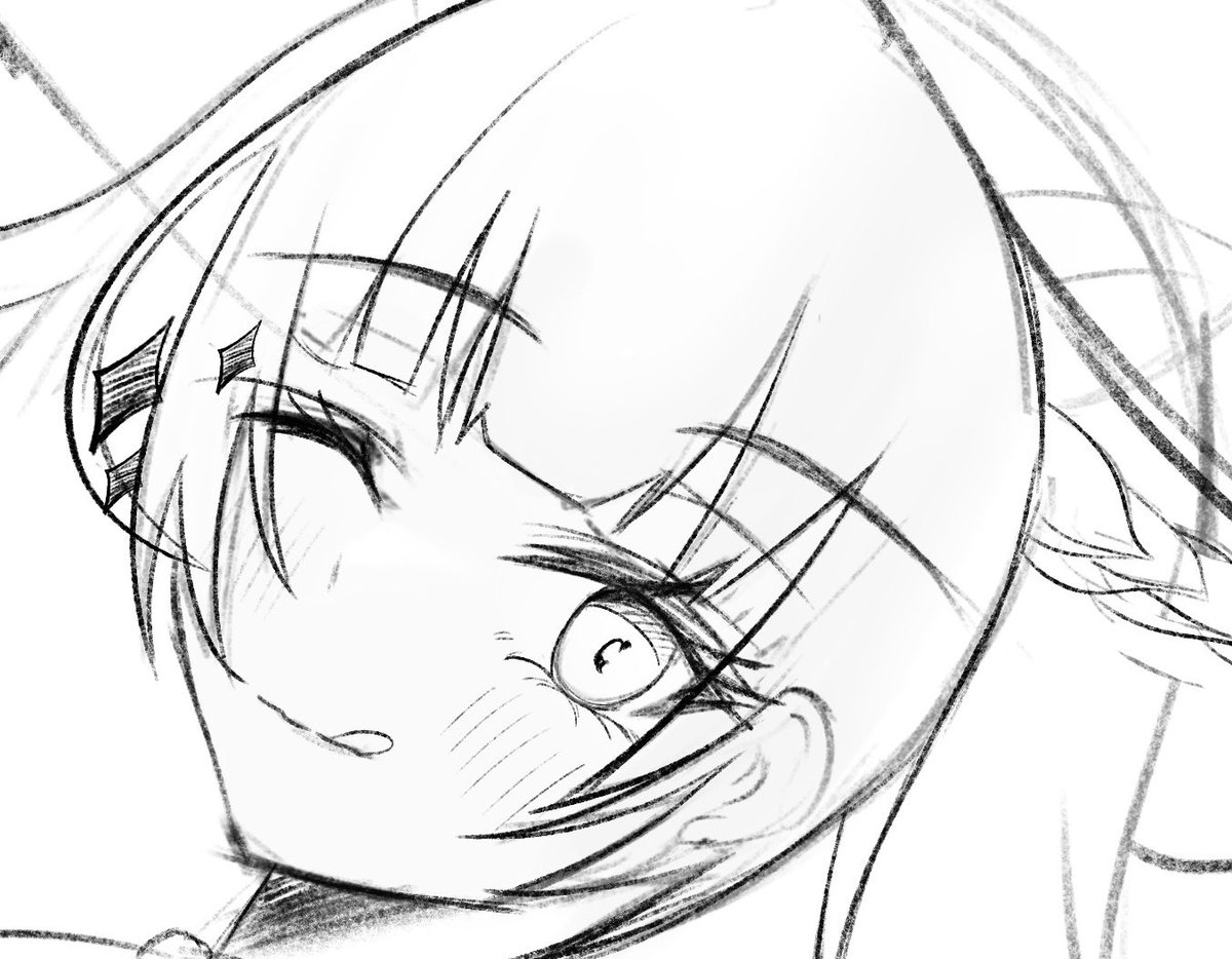 Rim_0037's tweet image. Thank you for 100 followers and i just want to inform you that i will take a little break drawing R15U after i post 3-6 more art. and shift my focus to the other two girls! 🩷✨✨