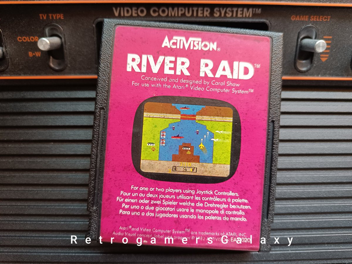 retrogamgalaxy's tweet image. ¿Si tuvieras que elegir 4 títulos de #Atari2600 para recomendar hoy a alguien que no la tuviera en su día, como demostración de poderío técnico y experiencia jugable de la máquina, cuáles serían?
Por ejemplo...