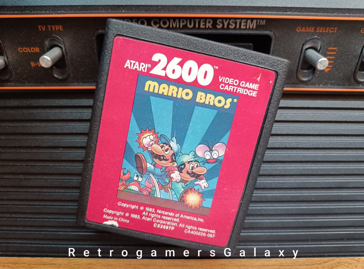 retrogamgalaxy's tweet image. ¿Si tuvieras que elegir 4 títulos de #Atari2600 para recomendar hoy a alguien que no la tuviera en su día, como demostración de poderío técnico y experiencia jugable de la máquina, cuáles serían?
Por ejemplo...