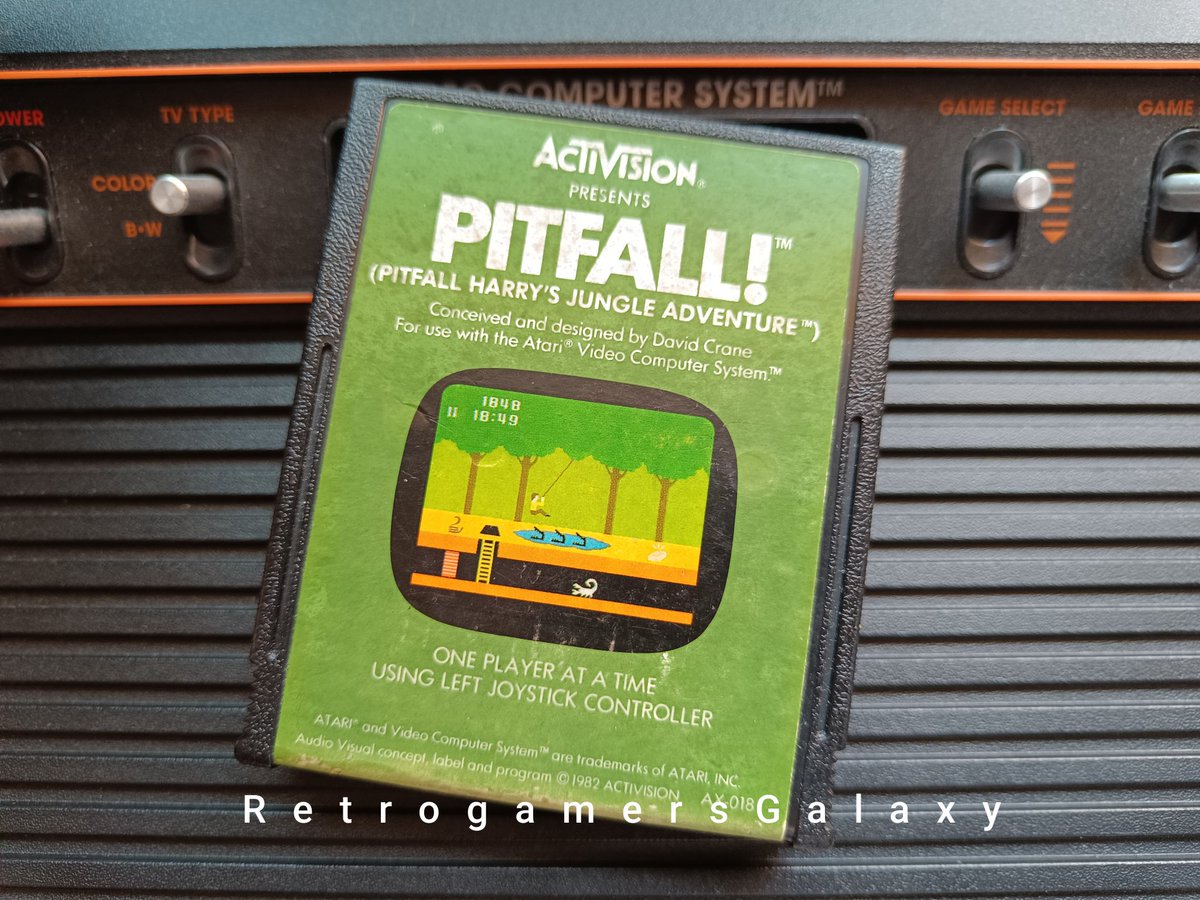 retrogamgalaxy's tweet image. ¿Si tuvieras que elegir 4 títulos de #Atari2600 para recomendar hoy a alguien que no la tuviera en su día, como demostración de poderío técnico y experiencia jugable de la máquina, cuáles serían?
Por ejemplo...