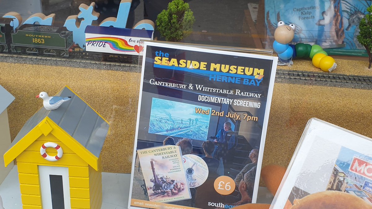 Herne Bay Railway Historian (@hernebayrailway) on Twitter photo The East Model Railway Society's limited edition OO gauge T.S. King Herne Bay Coal Wagon is available from the <a href="/seasidemuseum/">theSeasideMuseum</a> for just £19.
Own a part of Herne Bay's history. The East Model Railway Society's limited edition OO gauge T.S. King Herne Bay Coal Wagon is available from the <a href="/seasidemuseum/">theSeasideMuseum</a> for just £19.
Own a part of Herne Bay's history.