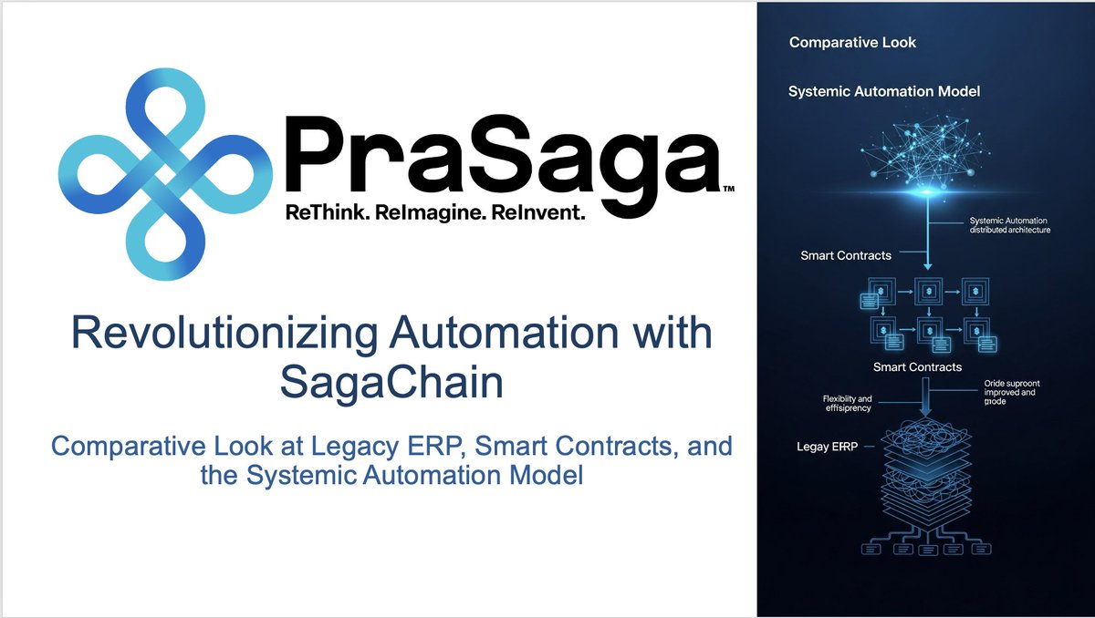 1/
We just dropped our automation strategy deck—a side-by-side comparison with ERP and smart contract systems.
Check it out, what do you think?

Built for finance, compliance, developers, and enterprise ops.

 🚨 Manual reporting is costing businesses billions each year.
And
