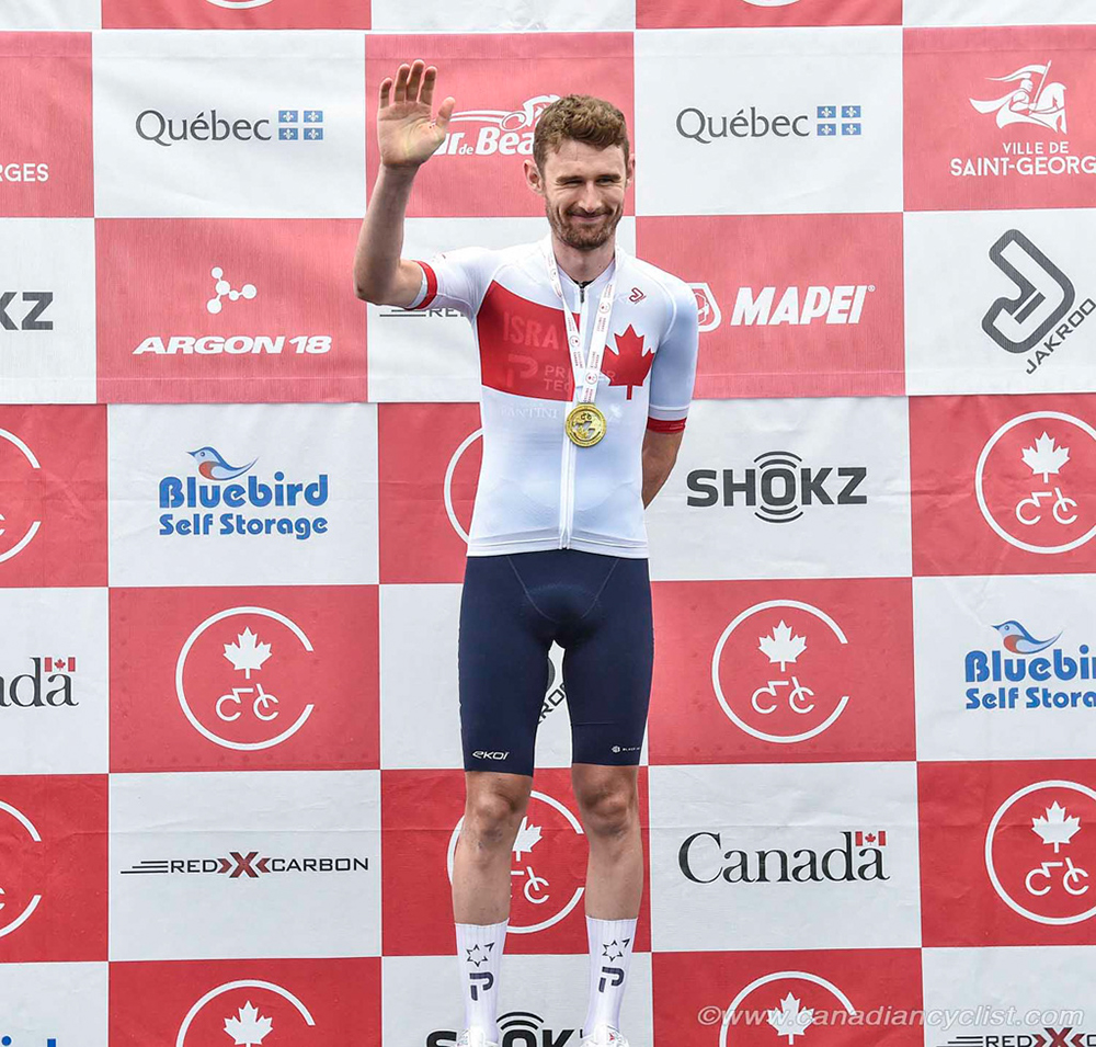 Derek Gee Wins First Road Race Title
Full report, photo galleries, results. canadiancyclist.com/dailynews.php?…

#CanRoadChamps #CanRoadNats