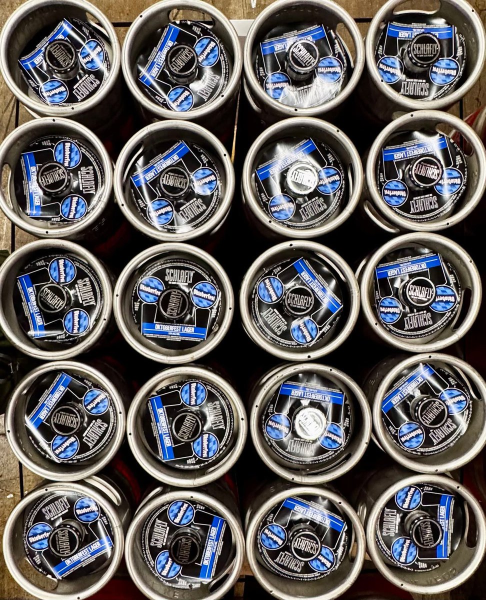 Schlafly's tweet photo. We know it's still summertime, but man do we get excited when we get to start brewing this beer!
🍺🇩🇪
#oktoberfest #fallclassic #craftbeer #schlafly #schlaflybeer #mocraftbeer #drinkmobeer https://t.co/AqCCtxSDNx