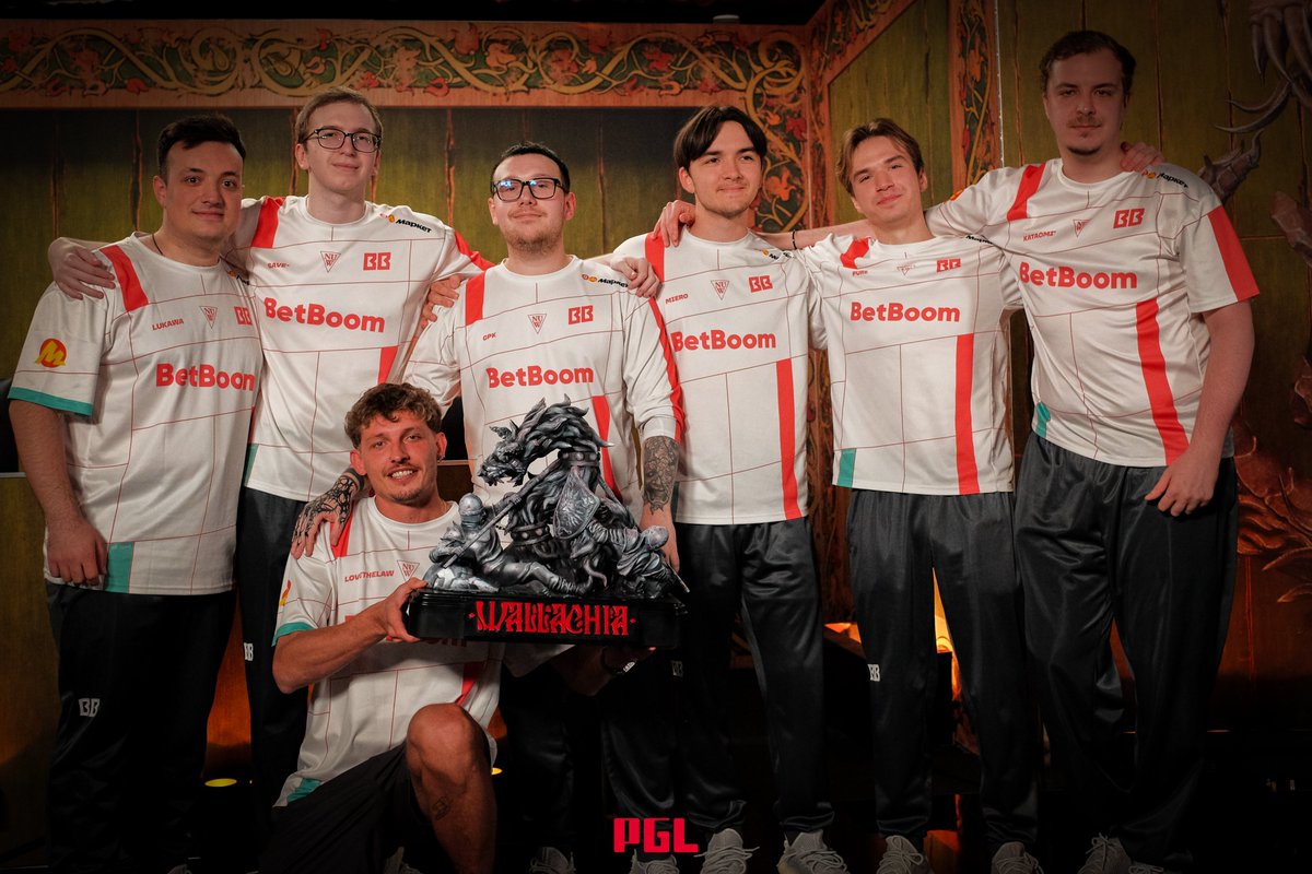 pglesports's tweet image. ⭐️ Congrats, Champs! @BetBoomTeam 🌟

#PGLWallachia