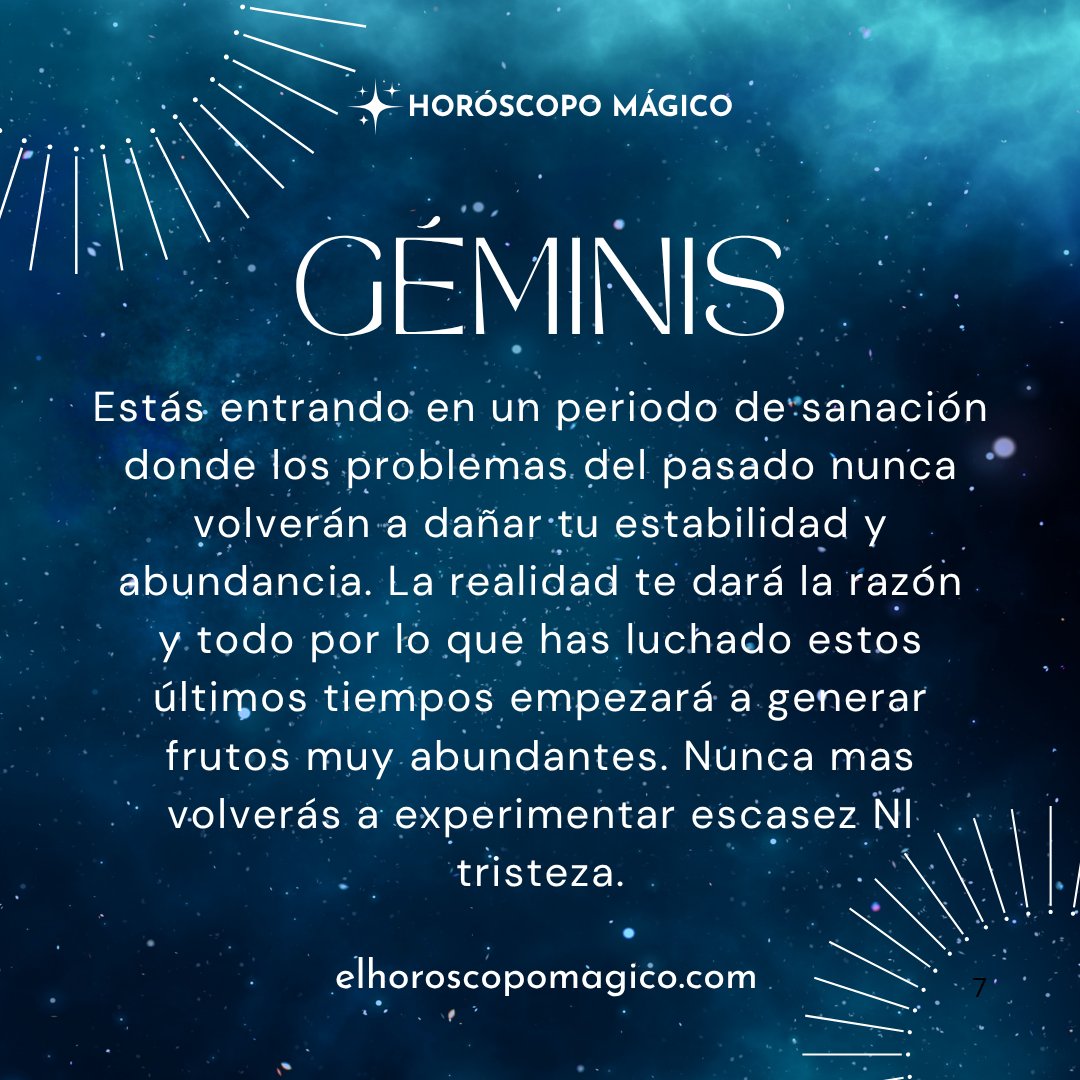 Geminis_HMagico's tweet photo. ♊ #géminis, hoy Domingo 29 de Junio, ¡No hay obstáculos que no puedas superar hoy, cree en ti! https://t.co/ZqmVEau55u
