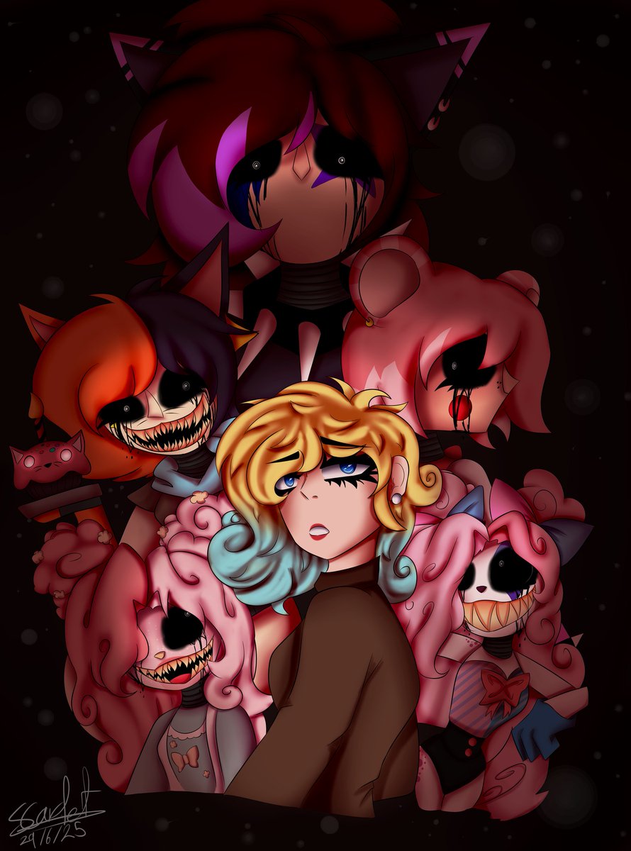 Scarlet_DragonX's tweet photo. I DID IT!! I FINALLY FINISHED 7 HOURS OF THIS BEAUTY, IM SO HAPPY HOW TNIS TURNED OUTTTT https://t.co/hyUv6pE3ij