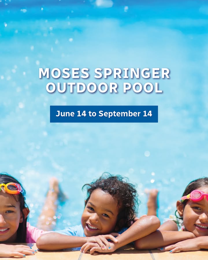 Moses Springer outdoor pool on Lincoln Rd. is officially in full-time operation!

Don't miss:
🥽 Swim lessons - all ages privates and two week blocks
🥽 Swim to Survive™️ essential skills
🥽 Lane swim, public swim
🥽 Waterfit classes

Program links at waterloo.ca/moses