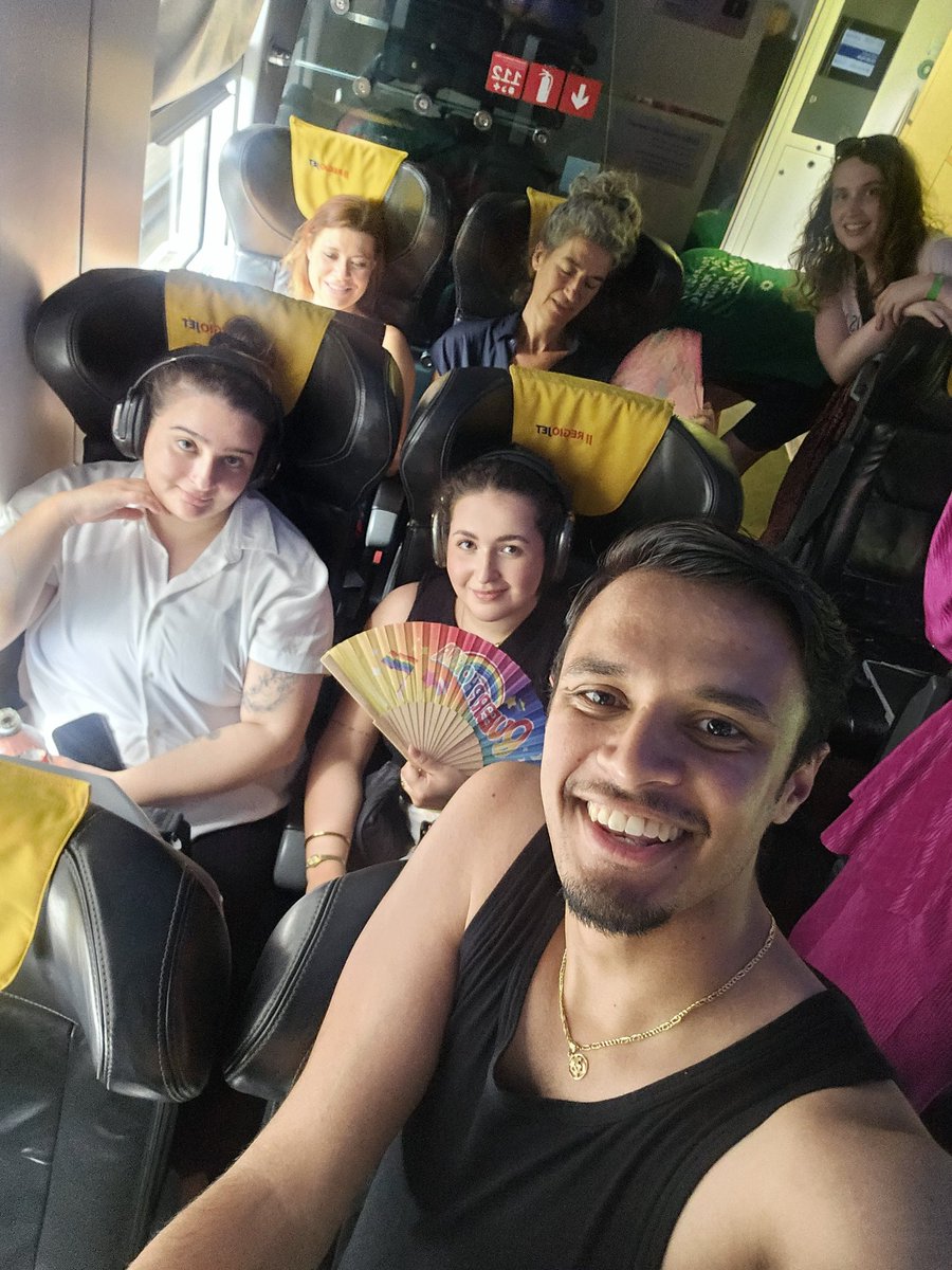 POV: je gaat met Tweede Kamerleden op reis

Expectations: regeringsvliegtuig

Reality: overvolle 2e klas regionale trein ZONDER airco! 🚃😉