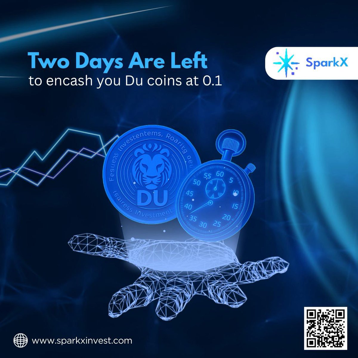 SsparkkX's tweet image. 🚨 Final 2 Days Alert! 🚨
⏳ Time is running out!
💰 Encash your Du Coins at 0.1 USDT
📅 Offer valid only till 30th June
🎯 Don’t miss this limited-time opportunity to maximize your returns!
🔗 Act now via SparkX!
#DuCoin #CryptoOffer #SparkX #EncashNow #LastChance #CryptoDeal