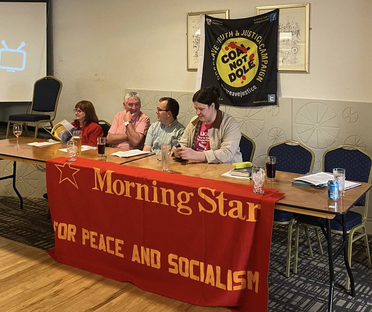 Orgreave Justice (@orgreavejustice) on Twitter photo Thank you #MorningStar for inviting #OTJC to speak at Newtongrange meeting this weekend in honour of 1984-5 #minersstrike in #Scotland A full room with striking miners #PatEgan #BrendanMoohan Dalkeith Cllr #MargotRussell & <a href="/ewangibbs/">Ewan Gibbs</a> Big thanks <a href="/moraglivingst/">Morag Livingstone</a> for representing us Thank you #MorningStar for inviting #OTJC to speak at Newtongrange meeting this weekend in honour of 1984-5 #minersstrike in #Scotland A full room with striking miners #PatEgan #BrendanMoohan Dalkeith Cllr #MargotRussell & <a href="/ewangibbs/">Ewan Gibbs</a> Big thanks <a href="/moraglivingst/">Morag Livingstone</a> for representing us