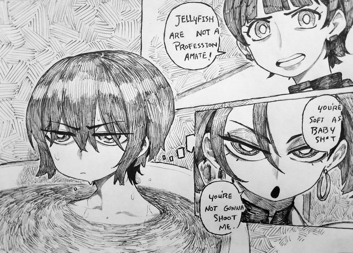 Starbind_S's tweet image. Machu and the Adults.
#GQuuuuuuX #ジークアクス