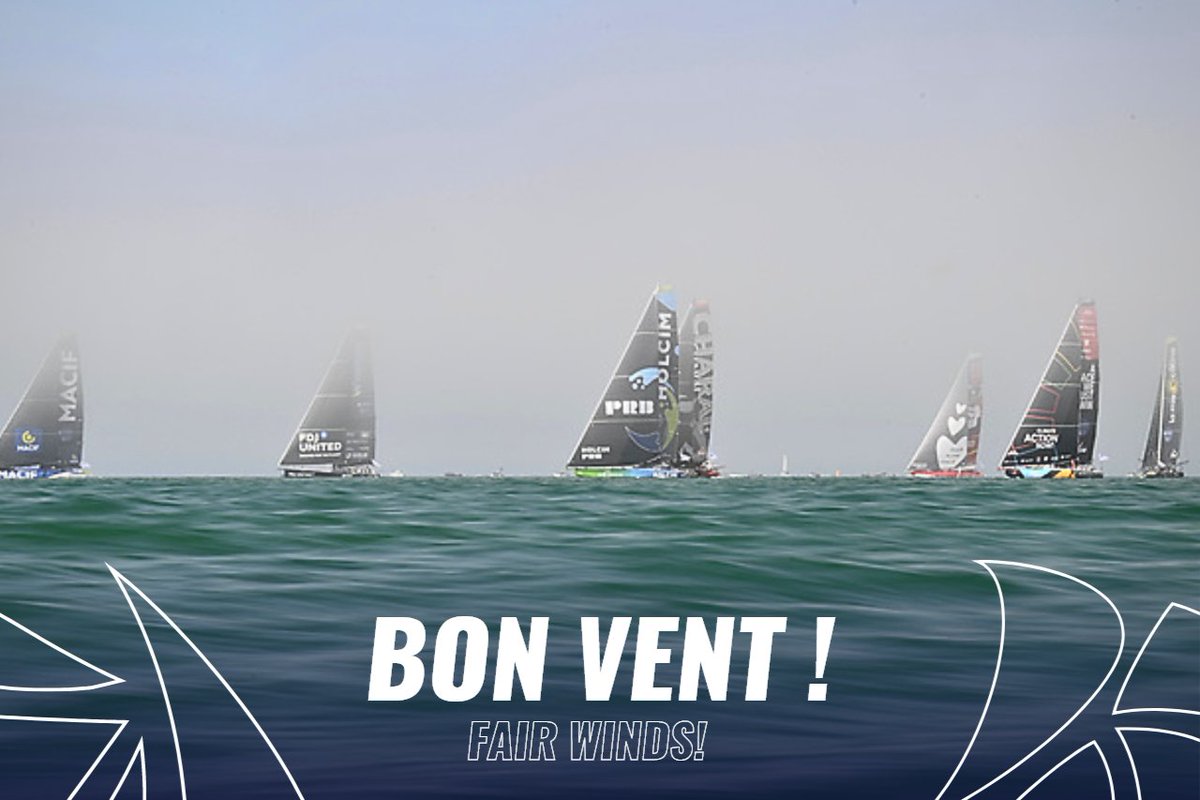 VendeeGlobeENG's tweet image. The IMOCA boats are back at sea! 🌊
It’s time for the Course des Caps, the first race since the 2024 Vendée Globe!
On the program: 2,000 miles around the British Isles, starting and finishing in Boulogne-sur-Mer. 🏁
And this time, the skippers won’t be sailing alone: it’s a…