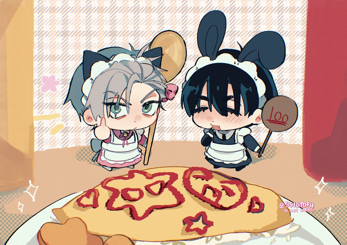 sisigtofu's tweet photo. 🐱🐰 #ivantill #alnst https://t.co/s9X38mZnyg
