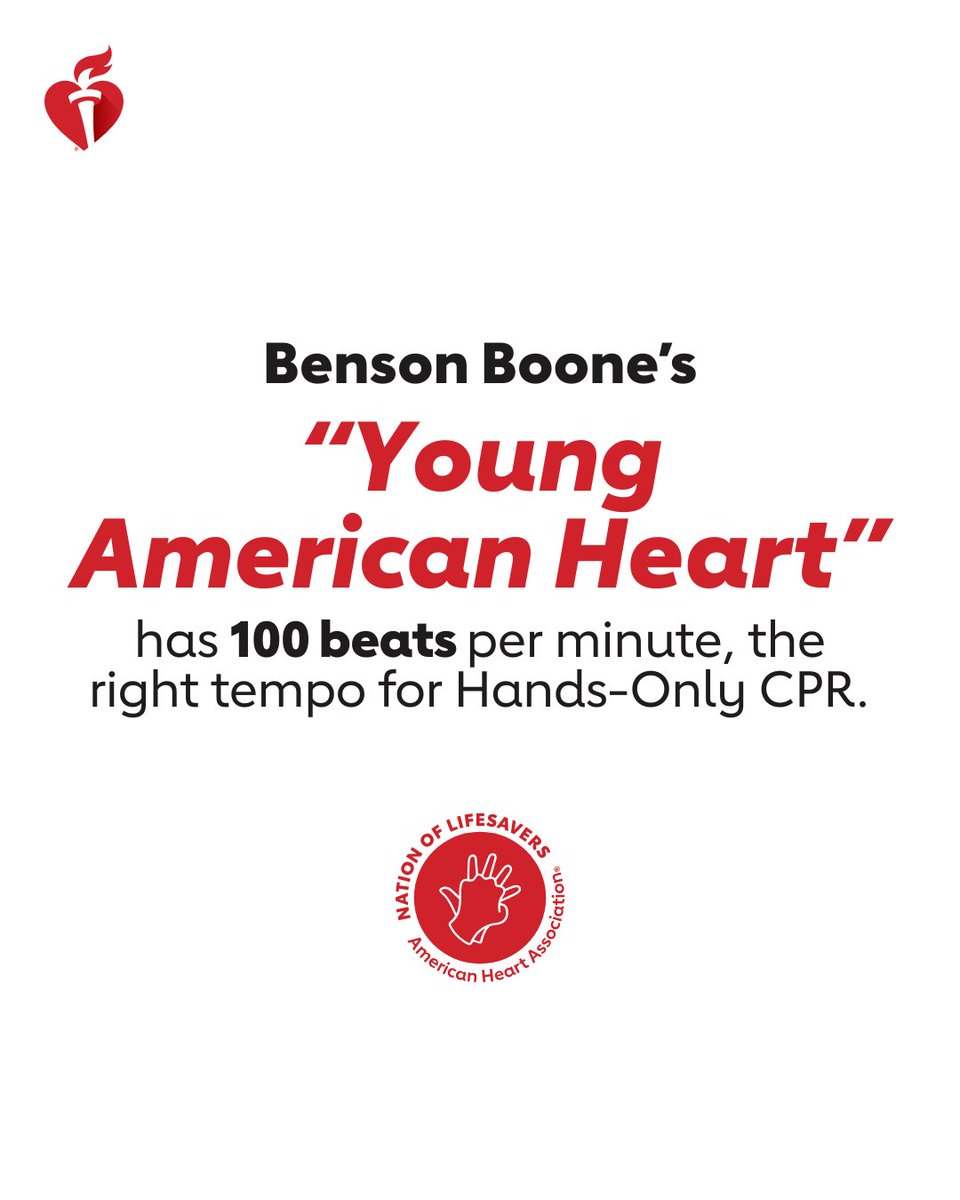 Booners, this one is for you! Go ahead and listen to this track on repeat. It could help you save a life. 
 
Hands-Ony CPR has just two simple steps. If a teen or adult collapses, call 911 and push hard and fast in the center of the chest until help arrives.