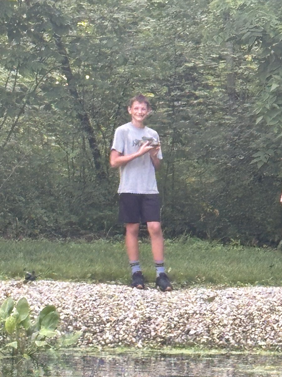 mariakinninger's tweet photo. @FtLoramieGOC we need to invest in a weight/scale! So no weights or lengths but some catches! https://t.co/o148N7RtnB