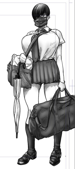 その3
最後に陰影をペンで描いて、白ペンでハイライトやら入れて終わりです。 