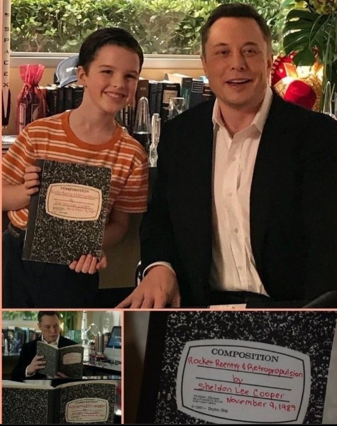 SonicForcesFam's tweet photo. 'Young Sheldon' actor Elon Musk turns 54 today. https://t.co/XjzljsbUEY