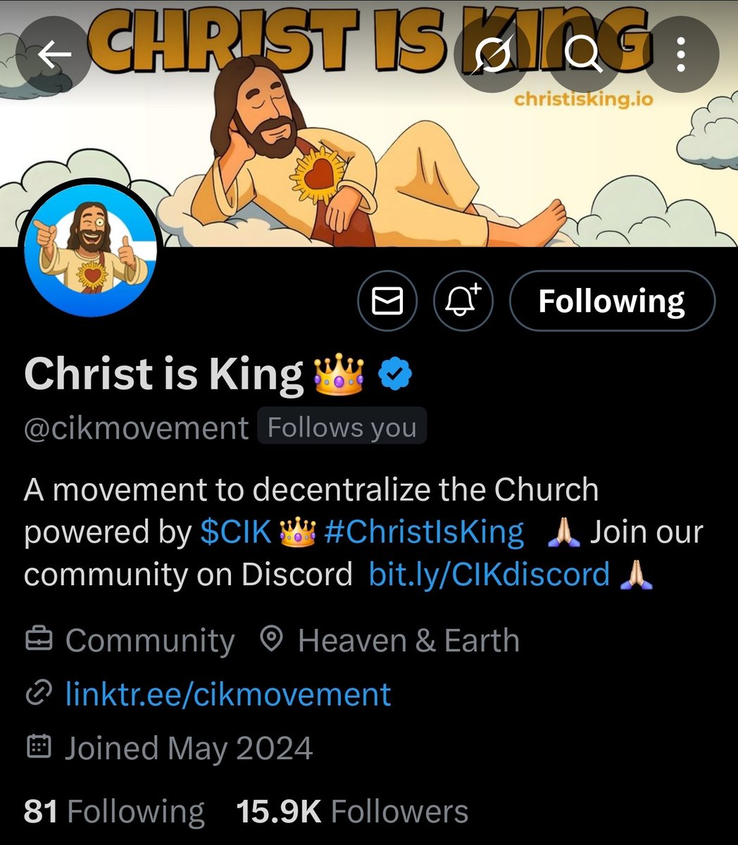 Much love to <a href="/cikmovement/">Christ is King Clips 👑</a> and the whole team behind it. 

A team and a brand that pushes self development and evolving into a better class of human.

Not ashamed to say I am all about the positivity and giving yourself to a greater entity. 

It's all written

Please tag them all.