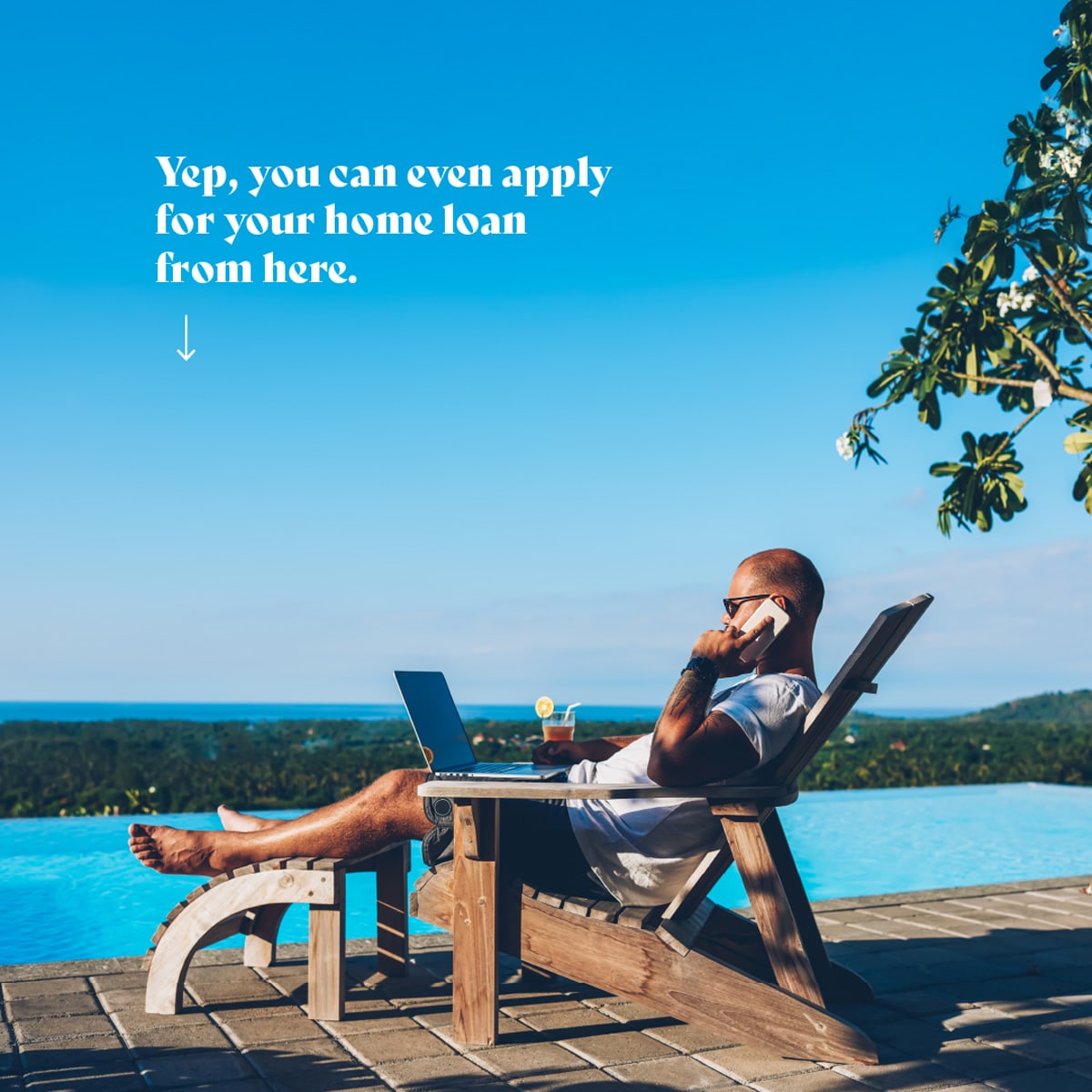 JMortgage's tweet photo. Anywhere you have a Wi-Fi connection is where you can apply for a mortgage — even on vacation. We offer a secure online application and can gather your documents digitally. Give me a call and I'll tell you more! https://t.co/WTd3BHuUiF