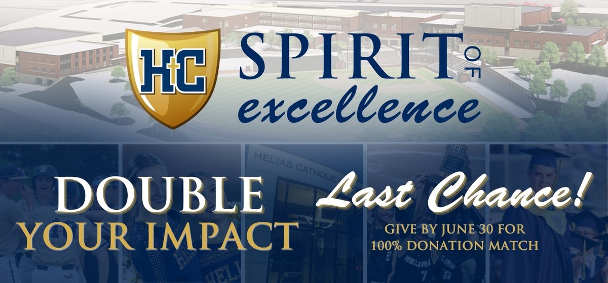 Helias Catholic High School (@heliascatholic) on Twitter photo ๐๐ผ๐๐ ๐พ๐๐ผ๐๐พ๐ to double your impact for future Crusaders! New gifts to Helias Catholic's Spirit of Excellence campaign are ๐ฆ๐๐ญ๐๐ก๐๐ ๐๐๐% ๐ญ๐ก๐ซ๐จ๐ฎ๐ ๐ก ๐๐จ๐ง๐๐๐ฒ, ๐๐ฎ๐ง๐ ๐๐. ๐๐ Make yours today: psqr.io/8hBq5_KJ0K! #OnwardTogether ๐๐ผ๐๐ ๐พ๐๐ผ๐๐พ๐ to double your impact for future Crusaders! New gifts to Helias Catholic's Spirit of Excellence campaign are ๐ฆ๐๐ญ๐๐ก๐๐ ๐๐๐% ๐ญ๐ก๐ซ๐จ๐ฎ๐ ๐ก ๐๐จ๐ง๐๐๐ฒ, ๐๐ฎ๐ง๐ ๐๐. ๐๐ Make yours today: psqr.io/8hBq5_KJ0K! #OnwardTogether