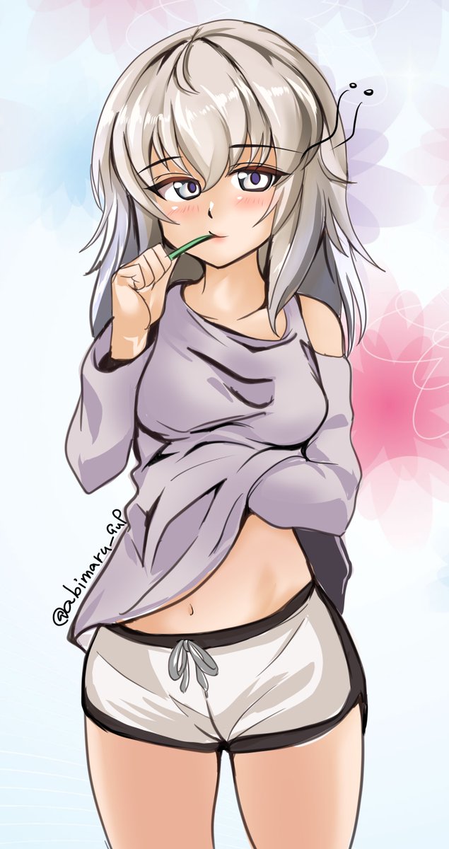 abimaru_GuP's tweet image. 本日のラクガキは寝起きモードのエリカさん!!です。
寝起きのラフな姿が大好きです!
#週末ガルパンお絵描き120分一本勝負 #週末ガルパンお絵描き120分一本勝負20250629