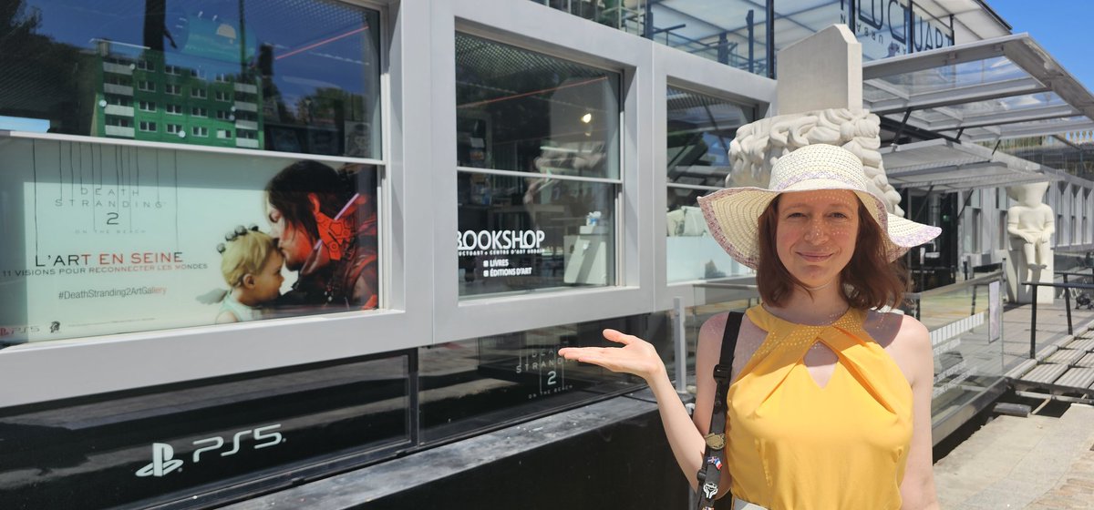 Agent_Mab's tweet image. My favorite place in Paris was hosting an exhibition on one of my favorite games of all time. 😁
好きなアートギャラリー×バーであるペニッシュ(🛥️)でデススト2をテーマにした展覧会を見に来ました😁
#DeathStranding2ArtGallery #Fluctuart #デススト2 #DeathStranding2