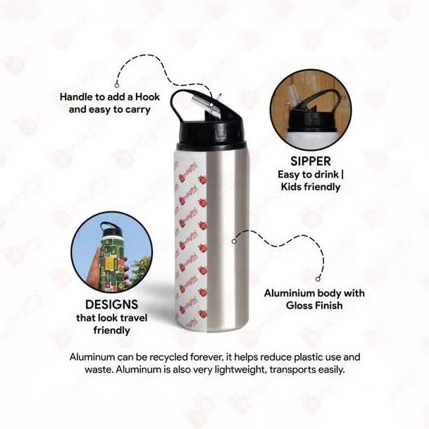 SorryBromall's tweet image. Sip smart in style! 💥
This 750ml Aluminium Sipper Bottle with lid &amp;amp; straw is lightweight, durable, and perfect for gym, yoga, school &amp;amp; travel. Stay hydrated on the move! 🏃‍♂️
🔗 sorrybro.in
📞 9667569326

#SipperBottle #GymBottle #AluminiumBottle #PrintedWaterBottle