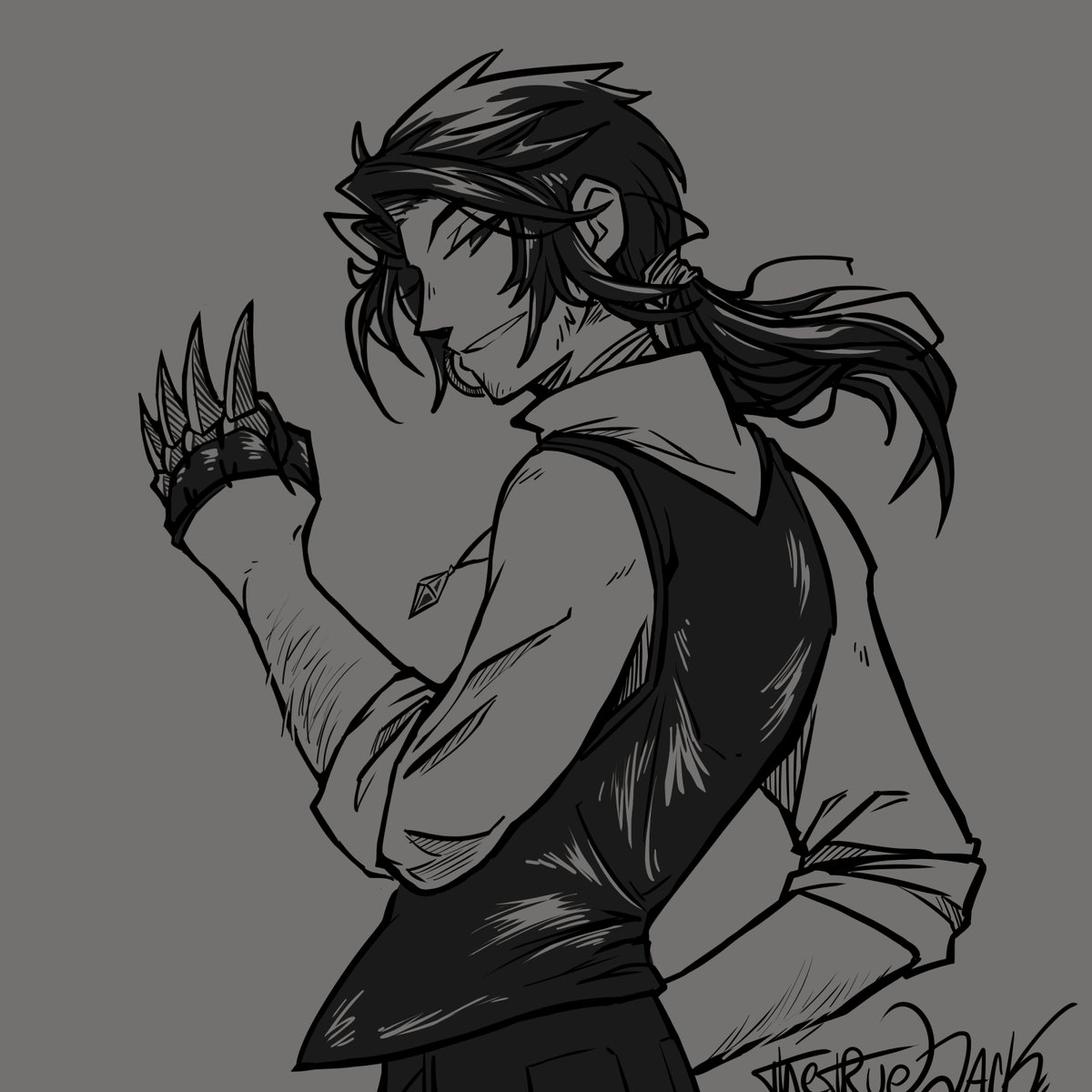 truejackart's tweet photo. Captain Scirocco, character from "Lifeguards", made yesterday in live on @blacklistcrew_ twitch channel!   

#fanart #humanartist #summer https://t.co/tPqwP2xkT6