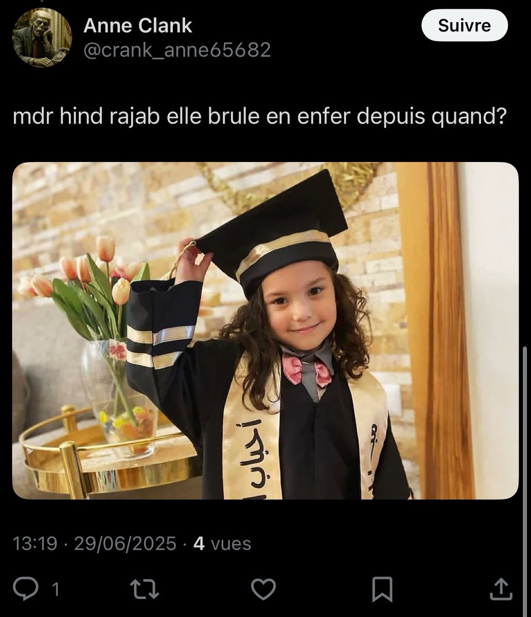 C’est avec ce genre de sous-m*erde sioniste qu’on cohabite.