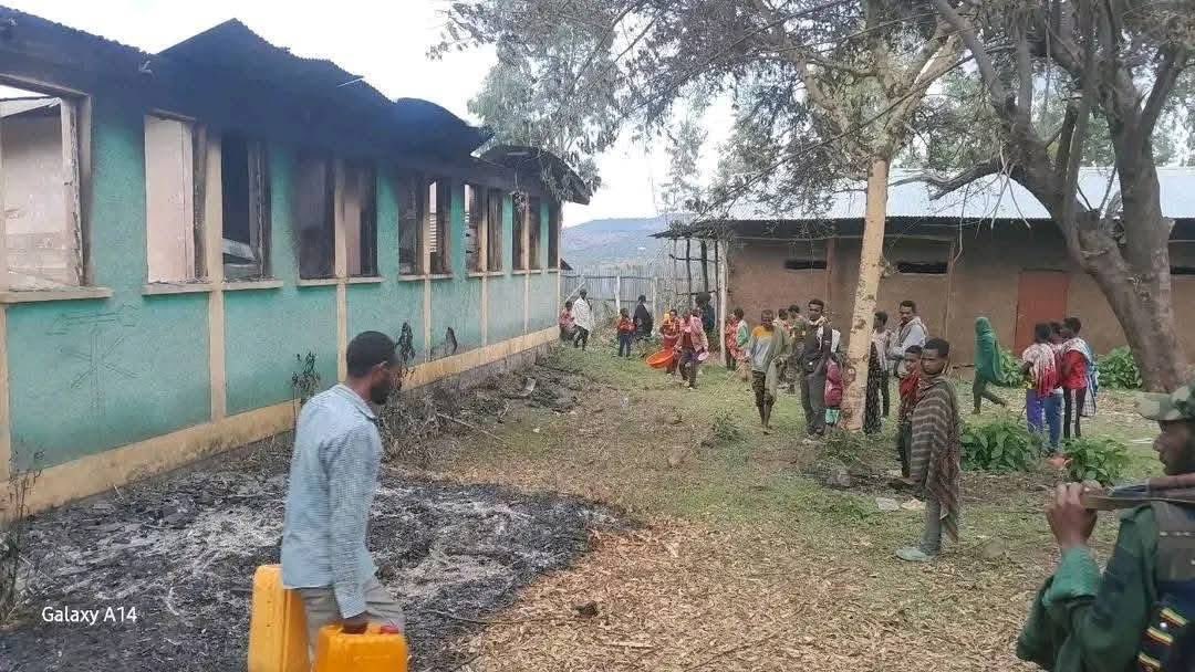 Abiy Ahmed’s regime is not just waging war on people , it is waging war on the future. Schools, the very heart of a generation's hope, are being destroyed mercilessly and without accountability. A government that bombs education is a government that fears an enlightened people.