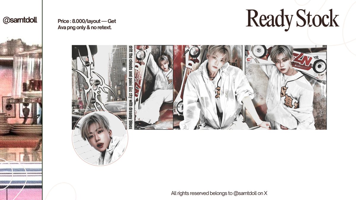 help repost? thank you. 🍁

Hai, aku ada layout haechan, mark, jeno &amp; jaemin yang bisa dijemput sekarang juga! untuk pricenya sudah tertera di fotonya. Mari jajan <3 

#zonauang