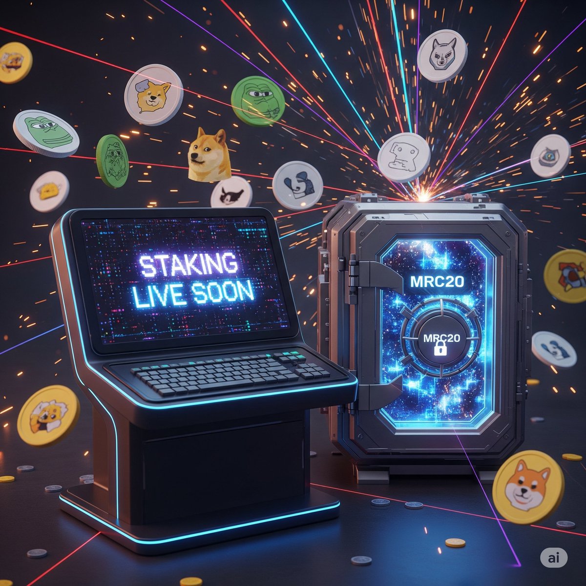 hey_node's tweet photo. You saw the new tab 👀
Now imagine: staking your memes → printing influence.
Staking $MRC20 hits different when rewards + rep are on the line.
@MemeX_MRC20 is cooking.
Drop soon. Get ready.
#MemeX #StakeMeta https://t.co/l5ACsAOlHk