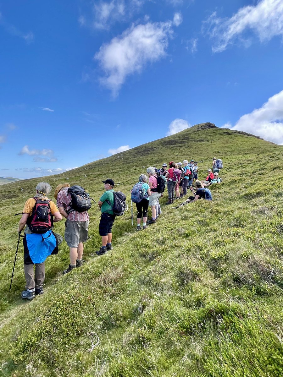 VCRamblers's tweet photo. A great walk yesterday, Foel Dduarth, Foel Ganol and Yr Orsedd from Llanfairfechan. Many thanks to John @RamblersCymru @RamblersGB @NorthWalesWalks https://t.co/0nsHLiF5Ih