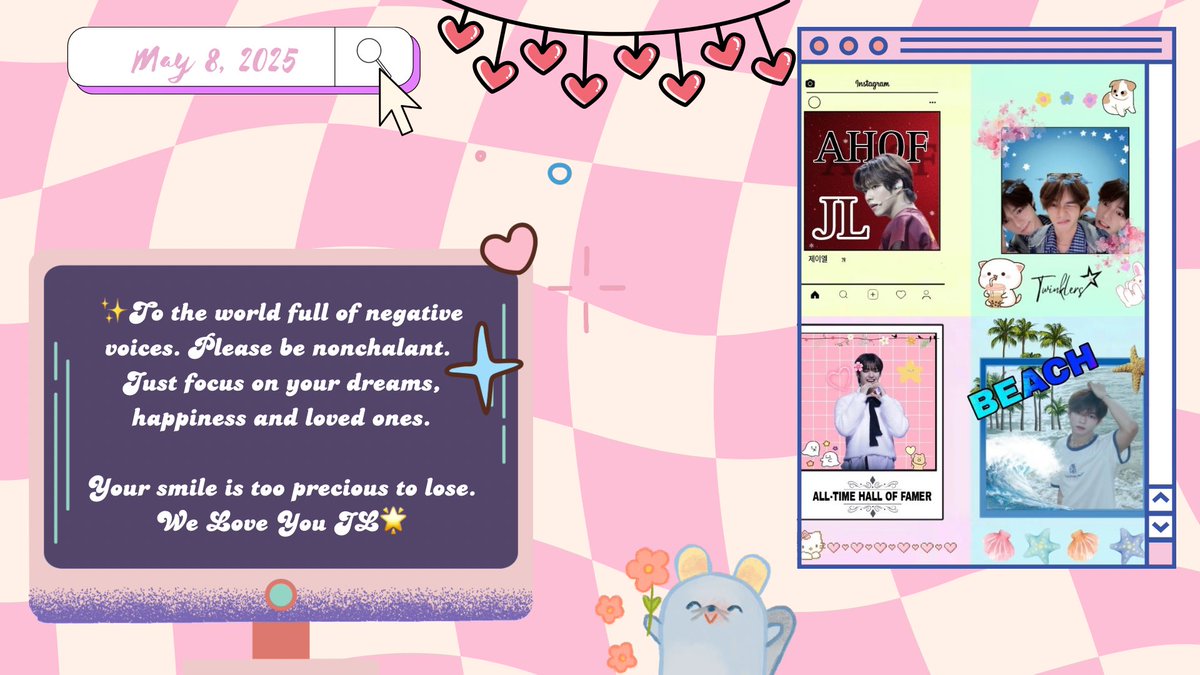 twinklers_vt's tweet photo. ✨To the world full of negative voices. Please be nonchalant. 
Just focus on your dreams, happiness and loved ones. PLEASE JL🙏
IGNORE THEM.

Your smile is too precious to lose.
We Love You JL🌟

#Shining_Star_JL
#AHOF_JL #제이엘
#AHOF #아홉 
@AHOF_official https://t.co/Viag2ACuQ0