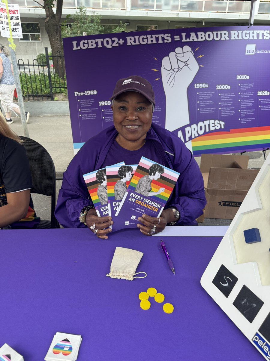 SEIUHealthCan's tweet image. As an official sponsor of @PrideToronto, we can’t wait for today’s parade! Join us at Ramsden Park at 1230, or find us on Church Street from 1-8pm for the street fair!