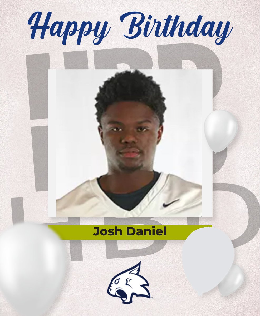 Happy Birthday to Defensive Back Josh Daniel!!!