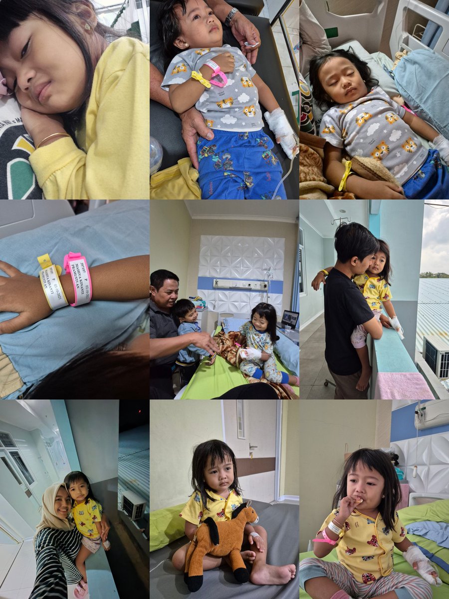 SWMDY's tweet photo. Bener" part tersedih sebagai seorang mama adalah ketika liat bocil sakit sampai harus opname berhari" 🥺🥺😢😢 cukup kali ini aja ya dek nginep di rumah sakitnya 😔😔😔 https://t.co/pVc9b5roMW