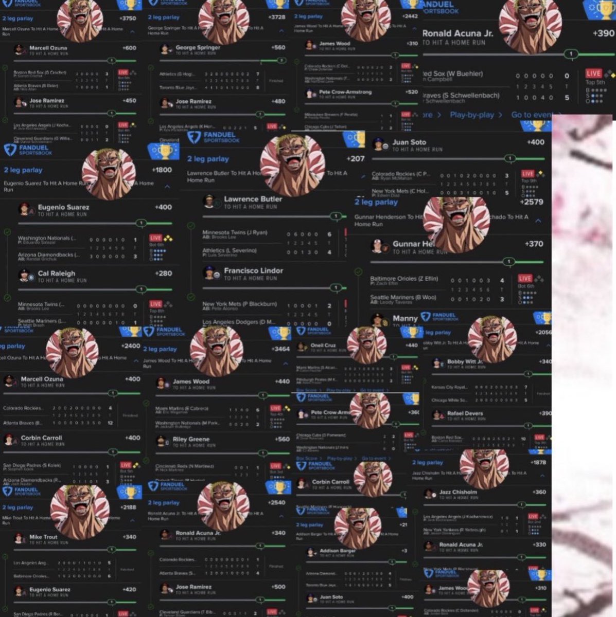 BlazinHotBets's tweet photo. 200 LIKES FOR A FREE HR WRITE-UP 💕💕

36 HOME RUNS CASHED THIS MONTH

10 IN THE LAST 5 DAYS — 3 JUST LAST NIGHT 😈💣

CLOSING IN ON 40 THIS MONTH… COME JOIN THE HEATER 🔥⬇️
https://t.co/FDINi1mhUO https://t.co/b3B9OFeDBK