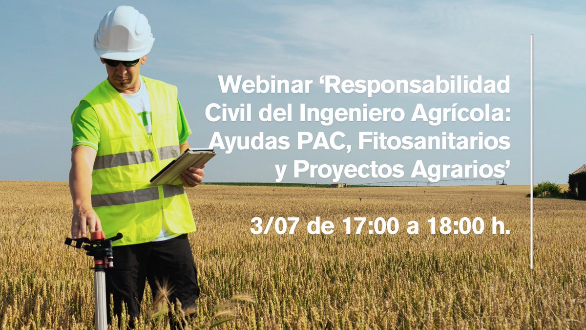 COITAND (@coitand) on Twitter photo 🌾Apunta en la agenda este webinar organizado por <a href="/ConsejoAgricola/">Consejo Agrícolas</a> sobre ‘Responsabilidad Civil del Ingeniero Agrícola: Ayudas PAC, Fitosanitarios y Proyectos Agrarios’.,
Recuerda la fecha
👇
📆3/07
🕢17:00 horas
➕ coitand.es/2025/06/23/web… 🌾Apunta en la agenda este webinar organizado por <a href="/ConsejoAgricola/">Consejo Agrícolas</a> sobre ‘Responsabilidad Civil del Ingeniero Agrícola: Ayudas PAC, Fitosanitarios y Proyectos Agrarios’.,
Recuerda la fecha
👇
📆3/07
🕢17:00 horas
➕ coitand.es/2025/06/23/web…