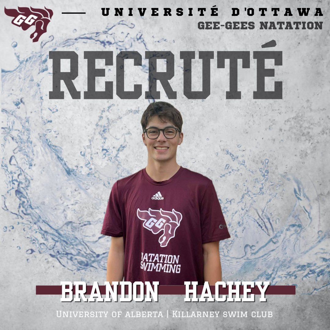 Nous sommes heureux de vous présenter notre nouvelle recrue pour notre équipe 2025-2026: Brandon Hachey! Bienvenue aux Gee-Gees! 🐎

We are excited to introduce our next recruit for our 2025-2026 roster: Brandon Hachey! Welcome to the Gee-Gees! 🐎