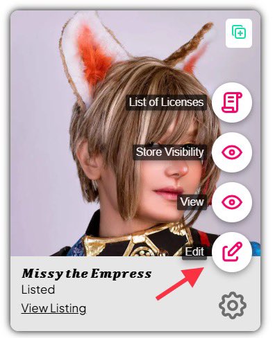 🟣How to enable the Print license on <a href="/Xibit_App/">Xibit</a> and set prices.
————————
1/ Edit