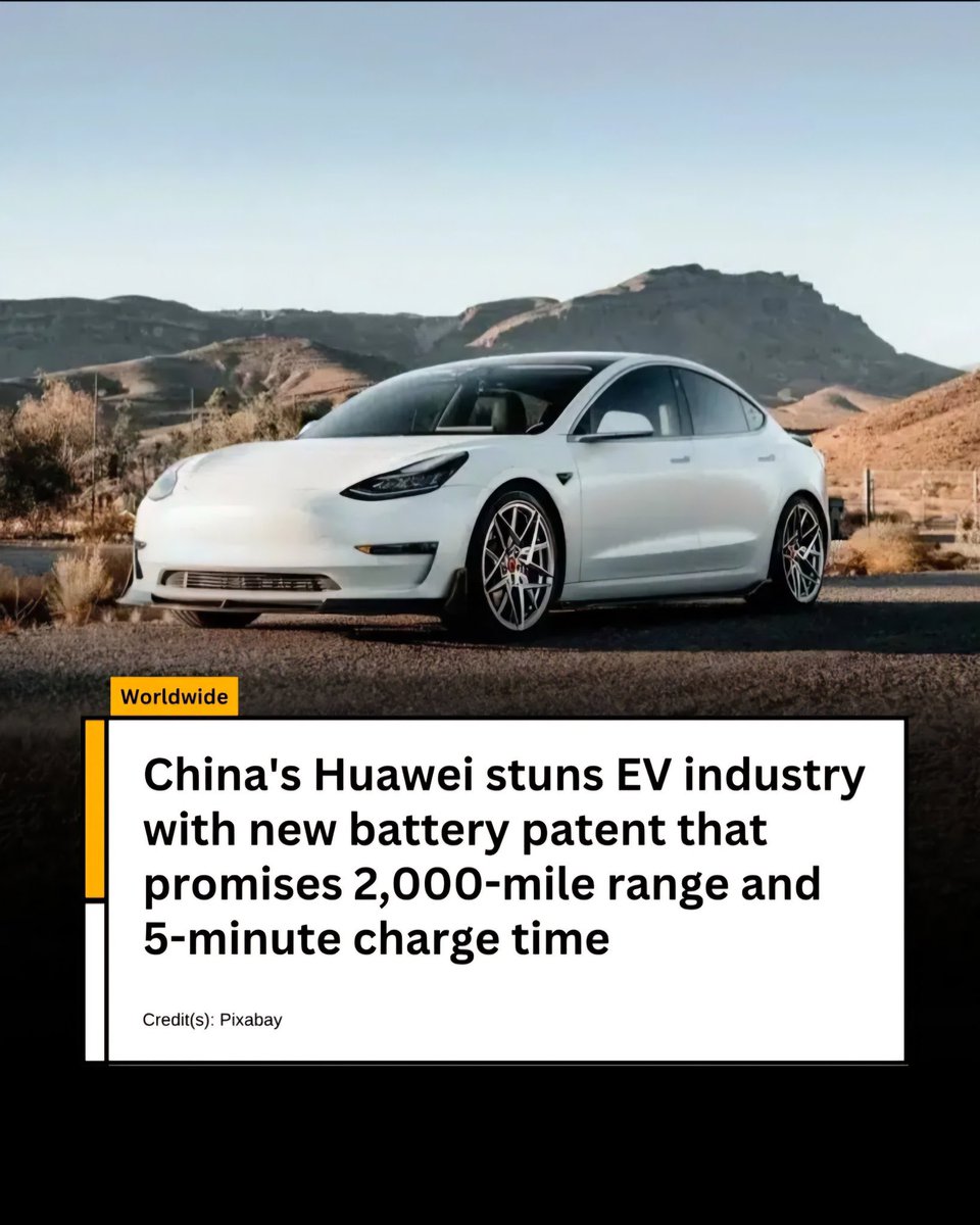 🧨 China Just Changed the EV Game: 3000 km Range, 5 Min Charge! 🇨🇳⚡China ...