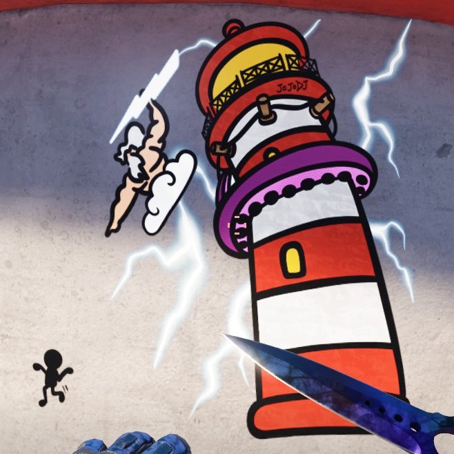 How many people can say they have an official graffiti in the game bro. 

A single clip thats now an easter egg in the game bro thats crazy.

Video on how linked below.