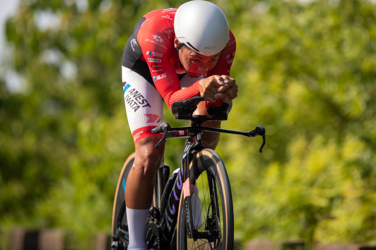 【全日本選手権タイムトライアル 7位】
復帰を目指すなかでTTに時間を割くことができなかったが、ロード後の1週間でベストを尽くした！
ポジションは出せたが、まだ力が足りなかった！
でも大腿骨骨折から3ヶ月で、ロードとTTでUCIポイントを取れて安心した！

引き続き山本大喜らしく全力で進む🔥