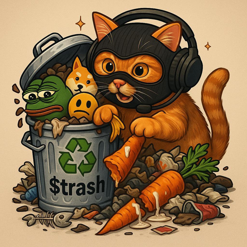 faust02x's tweet photo. @Poods444 @Dior100x Ape $Trash
A representative of CT culture and an iconic memecoin to be should it stand at the top of memecoins
#IAmTrash
#UAreTrash
#WeAreTrash https://t.co/5aOiWan6wm