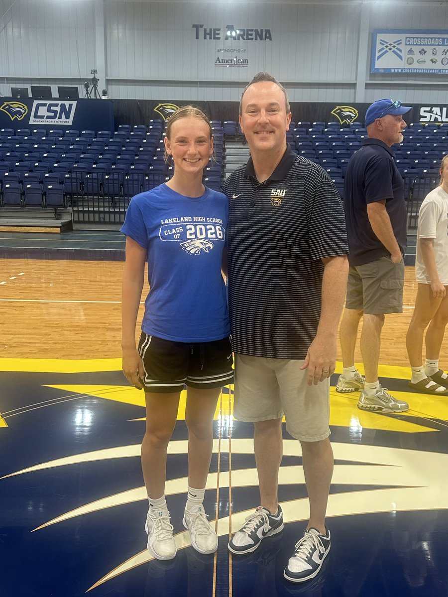 Thank you <a href="/SAUCougarsWBB/">Spring Arbor Women's Basketball</a> for  a great camp!!